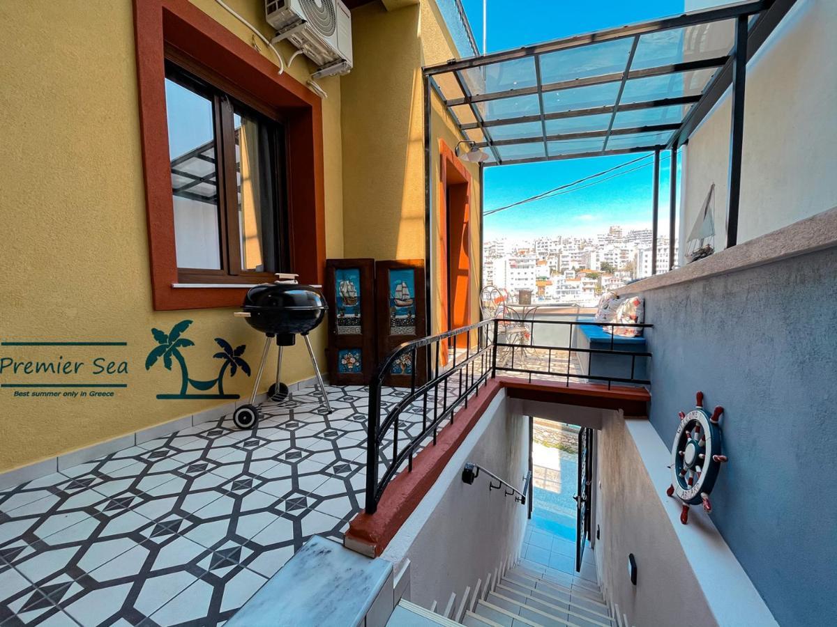 Carnagio All Season Apartment Kavala Bagian luar foto