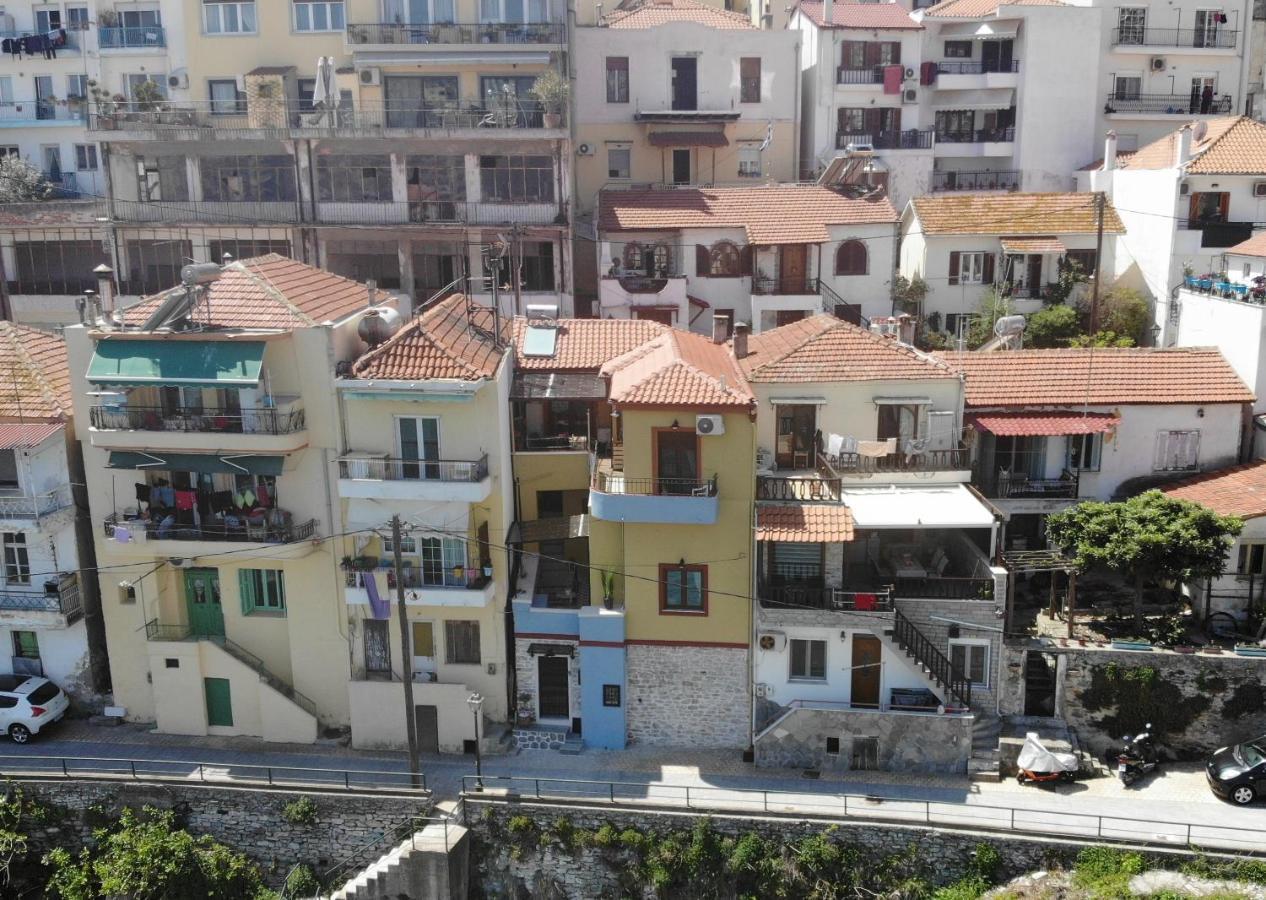 Carnagio All Season Apartment Kavala Bagian luar foto