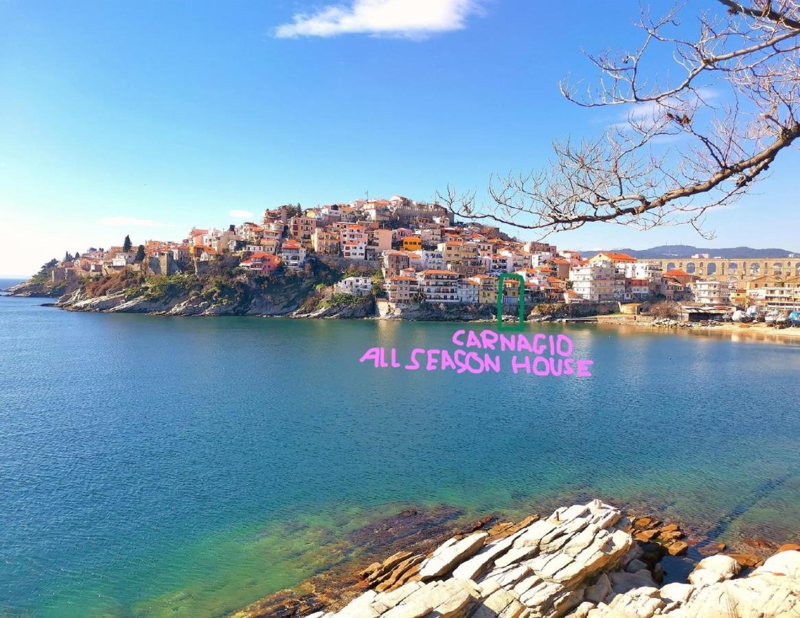 Carnagio All Season Apartment Kavala Bagian luar foto